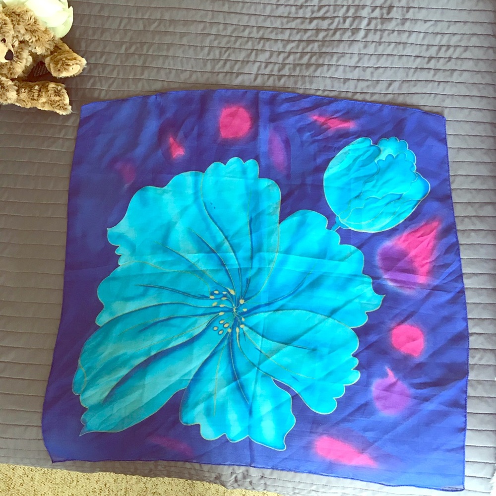 Silk scarf